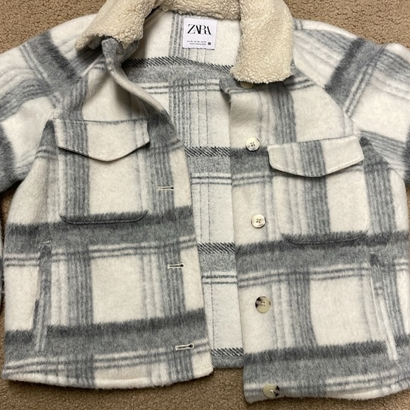 Zara women plaid jacket. XS - Picture 9 of 10